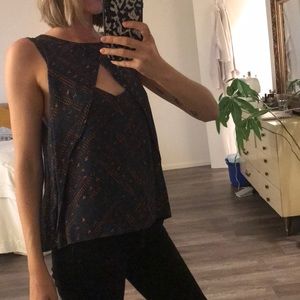 Free People Cut Out Tank Top
